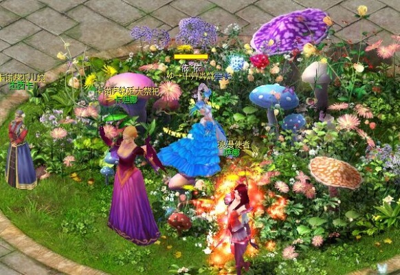 微变魔域私服之旅，百合花圃中的梦幻奇遇