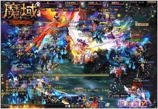 沙州私服魔域：花火漫天缤纷红，梦幻江湖谁与争锋